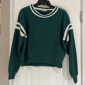 Varsity pullover top